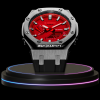 g shock classic collection mod silver with red face silver time marker black rubber 2 g shock classic collection mod silver with red face silver time marker black rubber 2