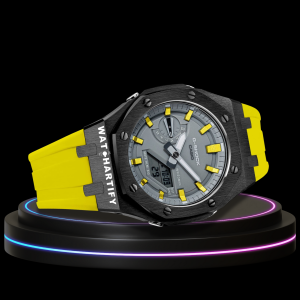 g shock classic collection mod yellow rubber black case gray face yellow time marker g shock classic collection mod yellow rubber black case gray face yellow time marker