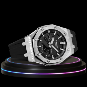 g shock ga 2100 1a classic collection mod silver with black face g shock ga 2100 1a classic collection mod silver with black face