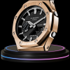 g shock ga 2100 1a royal rose gold collection mod rose gold with black face 3 g shock ga 2100 1a royal rose gold collection mod rose gold with black face 3
