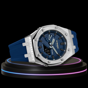 g shock ga 2110et 2a classic collection mod silver with blue face g shock ga 2110et 2a classic collection mod silver with blue face
