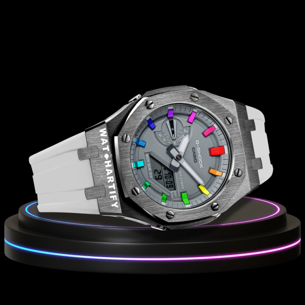 g shock rainbow collection mod with gray face rainbow g shock rainbow collection mod with gray face rainbow