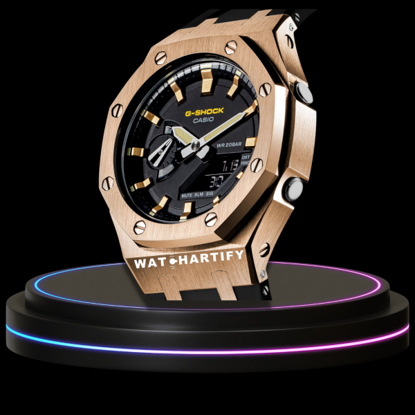 g shock royal rose gold collection mod rose gold with black face 3 g shock royal rose gold collection mod rose gold with black face 3