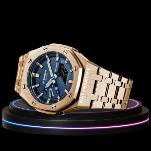 g shock royal rose gold collection mod rose gold with blue face g shock royal rose gold collection mod rose gold with blue face