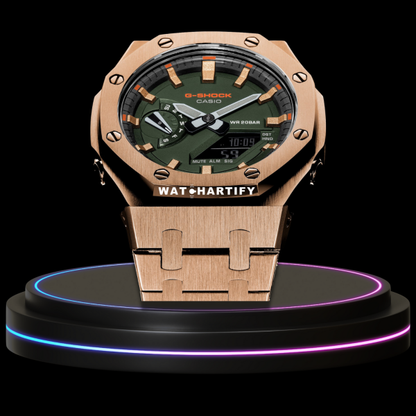 g shock royal rose gold collection mod rose gold with greenface 2 g shock royal rose gold collection mod rose gold with greenface 2