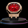 g shock royal rose gold collection mod rose gold with red face titanium time marker black rubber 2 g shock royal rose gold collection mod rose gold with red face titanium time marker black rubber 2
