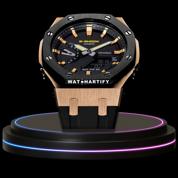 g shock royal rose gold collection mod rose gold black with black face 2 g shock royal rose gold collection mod rose gold black with black face 2