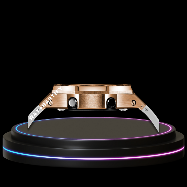 g shock royal rose gold collection mod rose gold case gray face with white strap 4 g shock royal rose gold collection mod rose gold case gray face with white strap 4