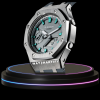 g shock tiffany collection silver case with gray face 3 g shock tiffany collection silver case with gray face 3