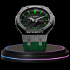 g shock titanium collection mod with black face metallic green time marker green rubber 2 g shock titanium collection mod with black face metallic green time marker green rubber 2