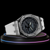 g shock titanium collection mod with black face whiterubber