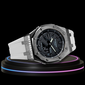 g shock titanium collection mod with black face whiterubber g shock titanium collection mod with black face whiterubber