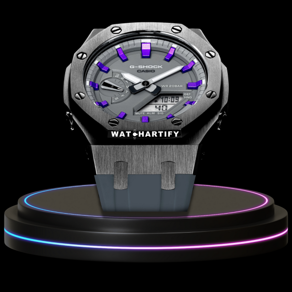 g shock titanium collection mod with gray face thunder purple time marker gray rubber 2 g shock titanium collection mod with gray face thunder purple time marker gray rubber 2