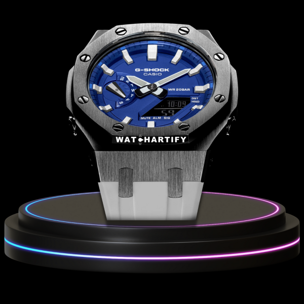 g shock titanium collection mod with light blue face white time marker white rubber 2 g shock titanium collection mod with light blue face white time marker white rubber 2