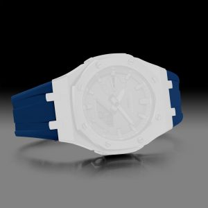 g shockga 2100seriesmodrubberstrap blue G-shock GA-2100 Series Mod Rubber Strap - Blue - watchartify