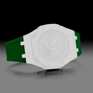 g shockga 2100seriesmodrubberstrap deepgreen G-shock GA-2100 Series Mod Rubber Strap - Deep Green - watchartify