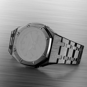 G-shock GA-2100 Series Mod Stainless Steel Kit Set - Titanium - watchartify