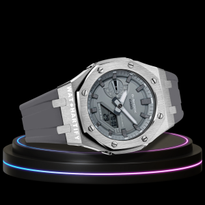 g shockga 2110et 8a classic collection mod black silver with gray face g shockga 2110et 8a classic collection mod black silver with gray face