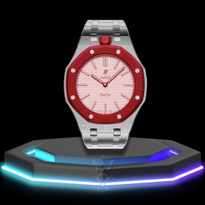 AP x Swatch | Royal Pop Series Claret Dial | Grey Stainless Steel Strap