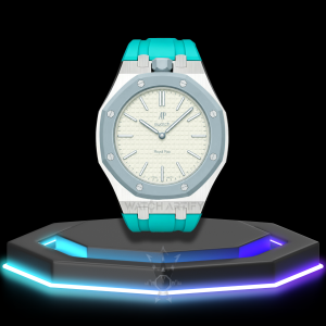 AP x Swatch | Royal Pop Series Grey Dial | Tiffany Blue Silicone Bracelet