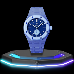 AP x Swatch | Royal Pop Series Yellow Dial | Pink Stainless Steel Strap