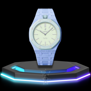 AP x Swatch | Royal Pop Series Blue and White Dial | Light Blue Stainless Steel Strapt