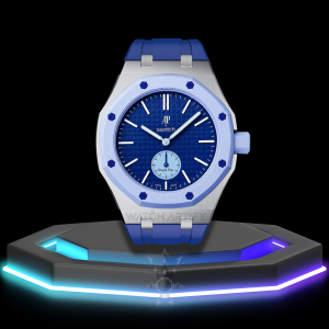 AP x Swatch | Royal Pop Series Light Blue Dial | Dark Blue Silicone Bracelet
