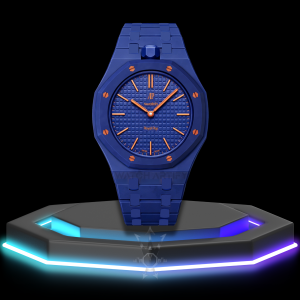 AP x Swatch | Royal Pop Series Dark Blue Dial | Dark Blue Stainless Steel Strap