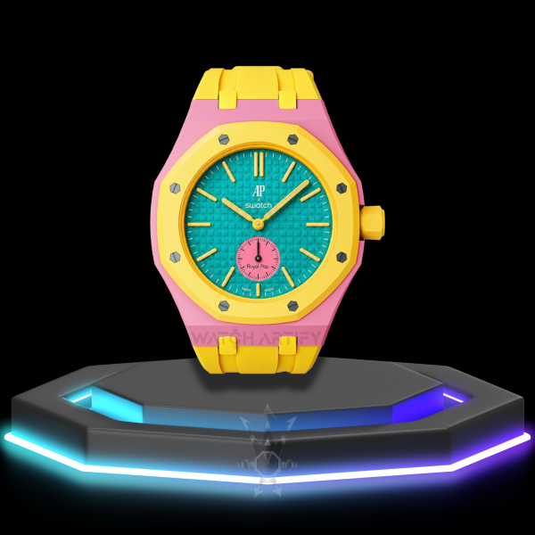 AP x Swatch | Royal Pop Series Yellow Dial | Yellow Silicone Bracelet