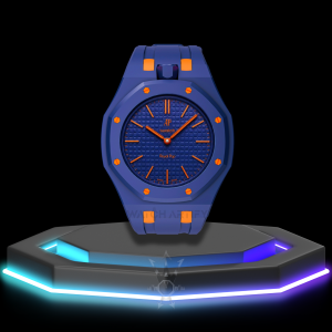57 AP x Swatch | Royal Pop Series Dark Blue Dial with Screw-in Crown | Dark Blue Silicone Bracelet