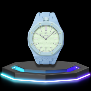 67 AP x Swatch | Royal Pop Series Pale Blue Dial with Screw-in Crown | Pale Blue Silicone Bracelet