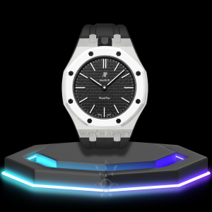AP x Swatch | Royal Pop Series White Dial | Black Silicone Bracelet